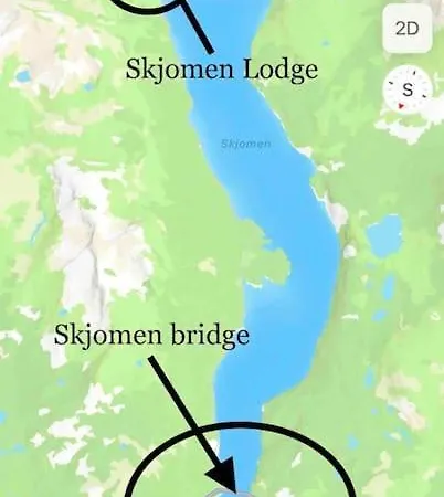 Skjomen Feriehus Elvegard